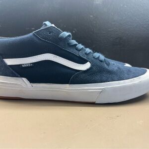 New without Box Mens VANS Old Skool Mid PopCush Wafflecup BMX Suede Navy Men 13